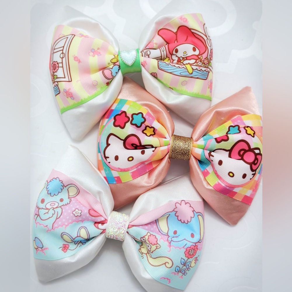 Handmade 5” large hair bows